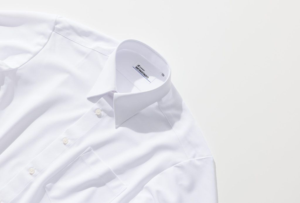 半袖シャツ（白無地） 神戸モデル標準服