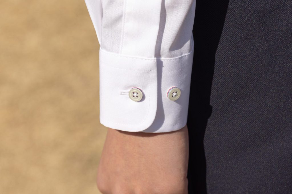 長袖釦ダウンシャツ（神戸タータン） 神戸モデル標準服