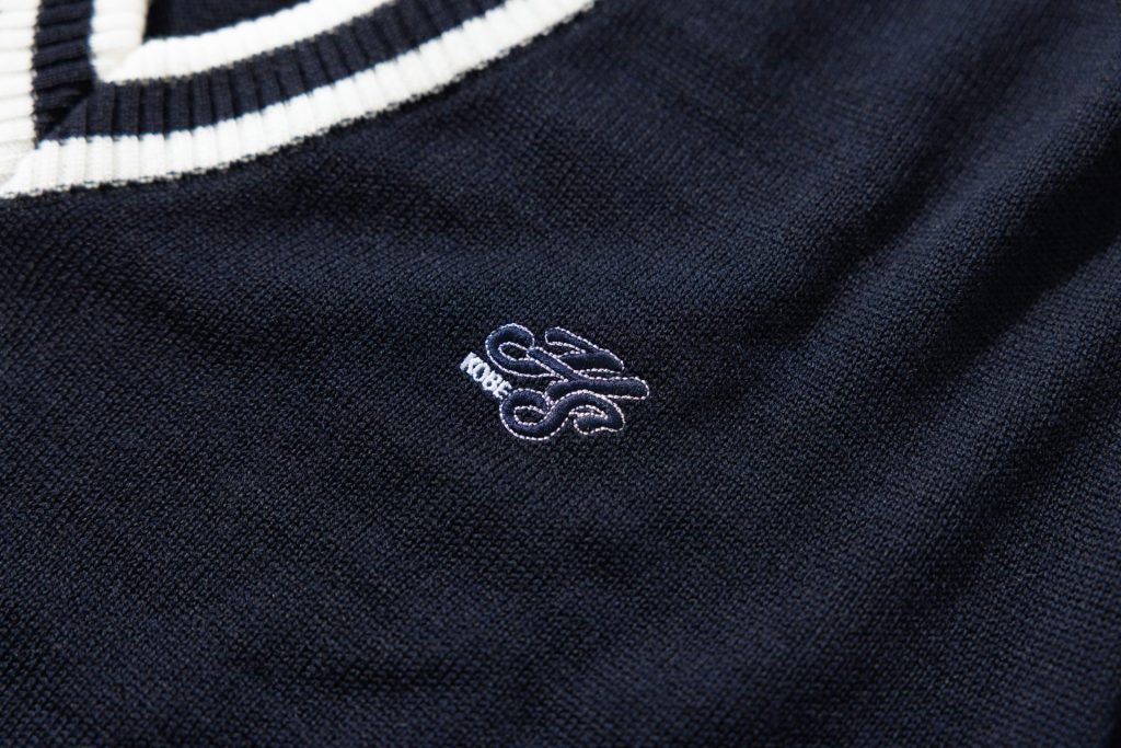 ニットベスト（紺） 神戸モデル標準服