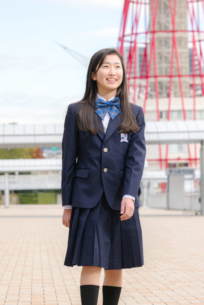 スカート（ウール混） 神戸モデル標準服