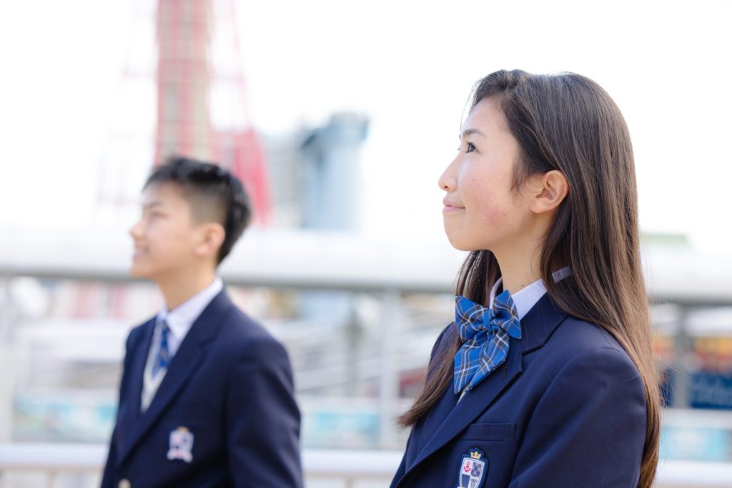 リボン（神戸タータン） 神戸モデル標準服