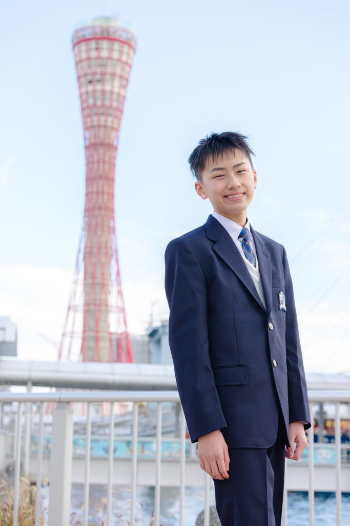 ブレザー（ウール混） 神戸モデル標準服