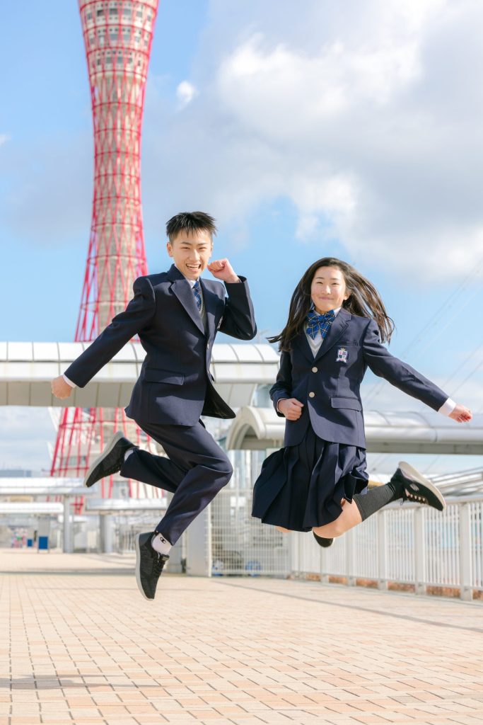 スカート（ウール混） 神戸モデル標準服